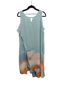 6th & Lane Flowy Layers Sleeveless Tank Dress Size 14 As New Condition